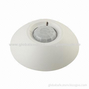 Wireless Ceiling PIR Motion Detector, Adjustable Pulse Count Bipolar
